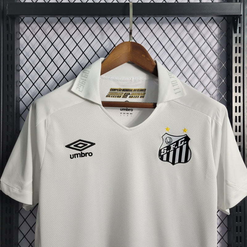 Camisa Oficial do Santos 22/23 - Versão Torcedor - Personalizável