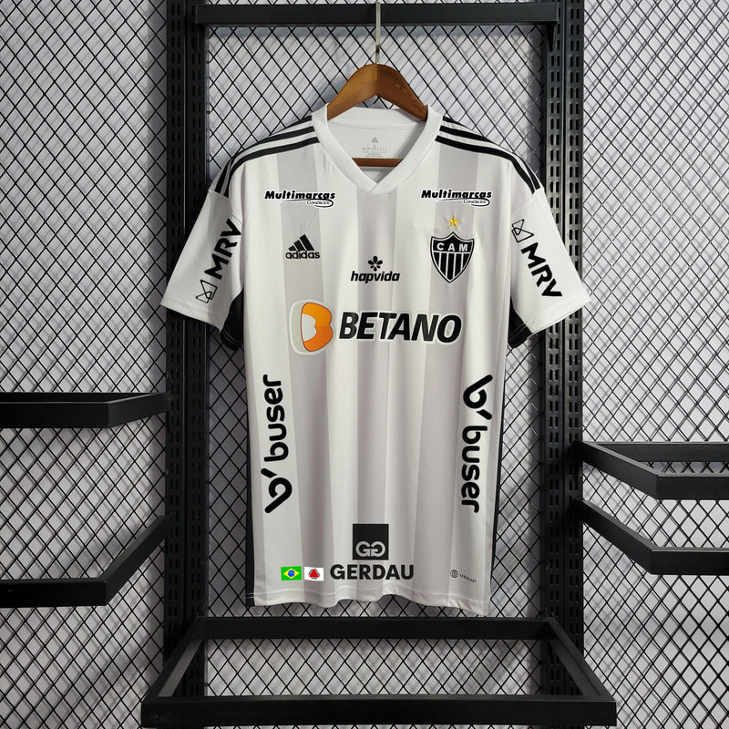 Camisa Oficial do Atlético Mineiro - 22/23 - Patrocínio - Personalizável