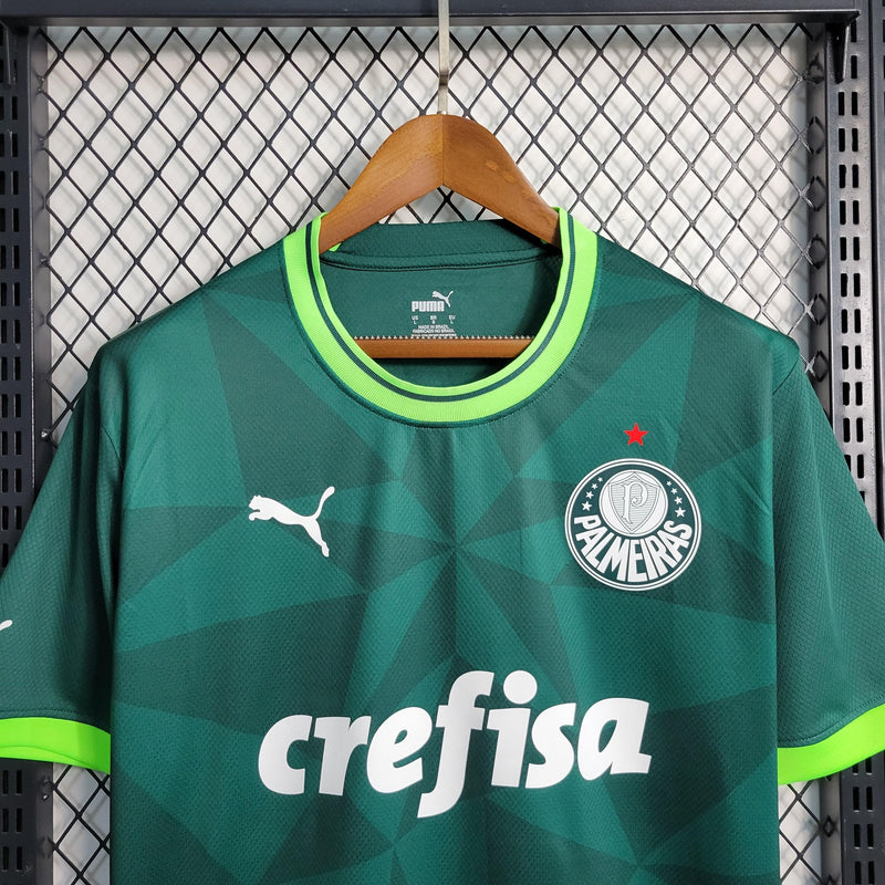 Camisa Oficial do Palmeiras - 23/24 - Versão Torcedor - Personalizável - Home