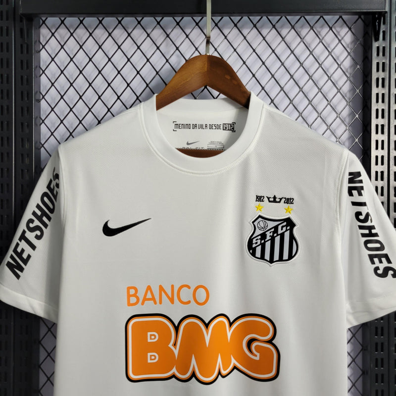 Camisa Oficial do Santos - 11/12 - Retro - Personalizável