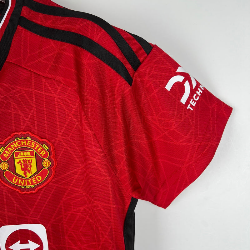 Camisa Manchester United I 23/24 - Feminina