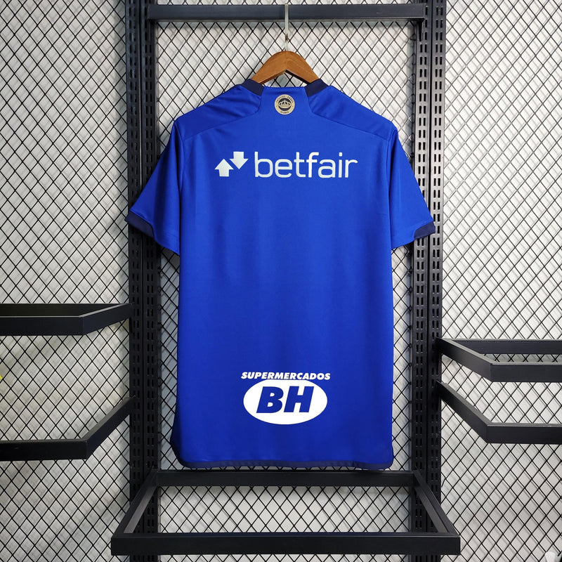 Camisa Oficial do Cruzeiro - 23/24 - Patrocínio - Personalizável