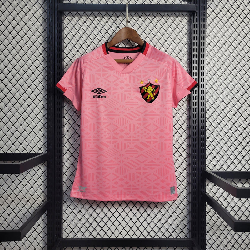 Camisa Oficial do Recife Sports - 22/23 - Feminina - Versão Torcedor - Personalizável