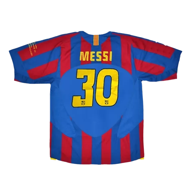 Camisa Retro Barcelona 2005-MESSI