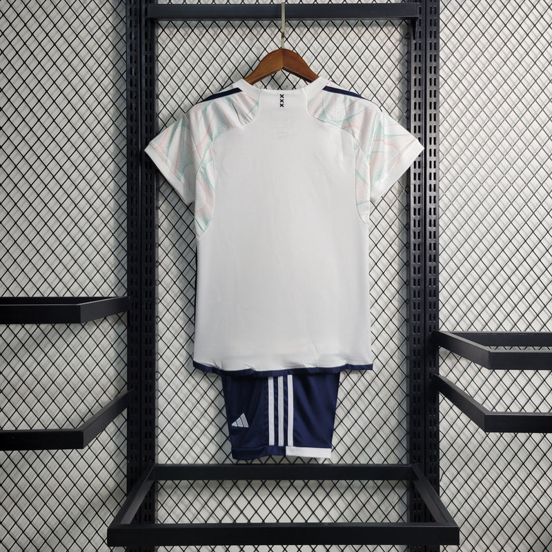 Uniforme Ajax Home 2023/24 Adidas  Infantil