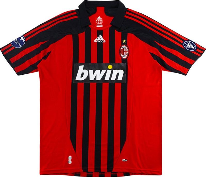 Camisa Retro AC Milan I 2007