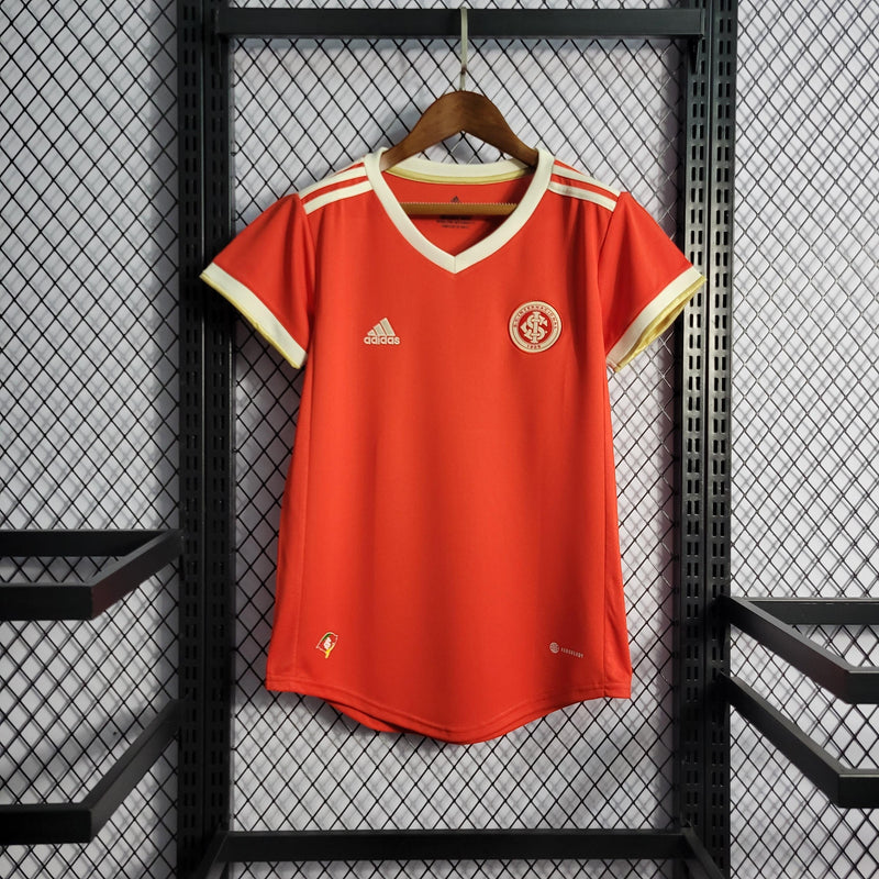 Camisa Oficial do Internacional - 22/23 - Feminina - Versão Torcedor - Personalizável