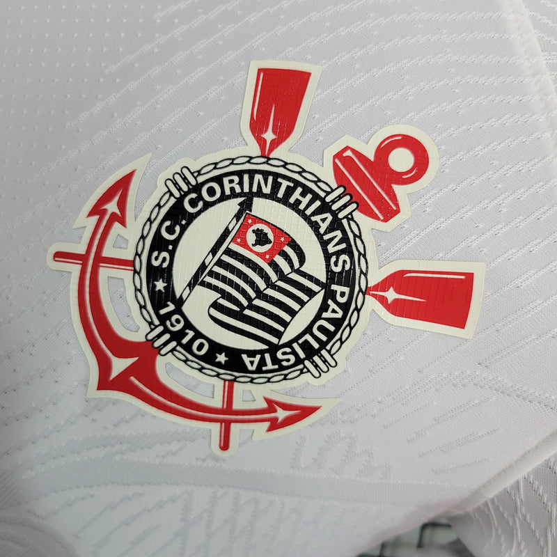 Camisa Oficial do Corinthians - 23/24 - Versão Jogador - Personalizável