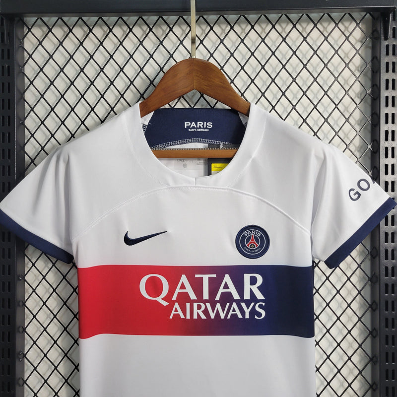 Uniforme PSG 2023/24 Away Infantil