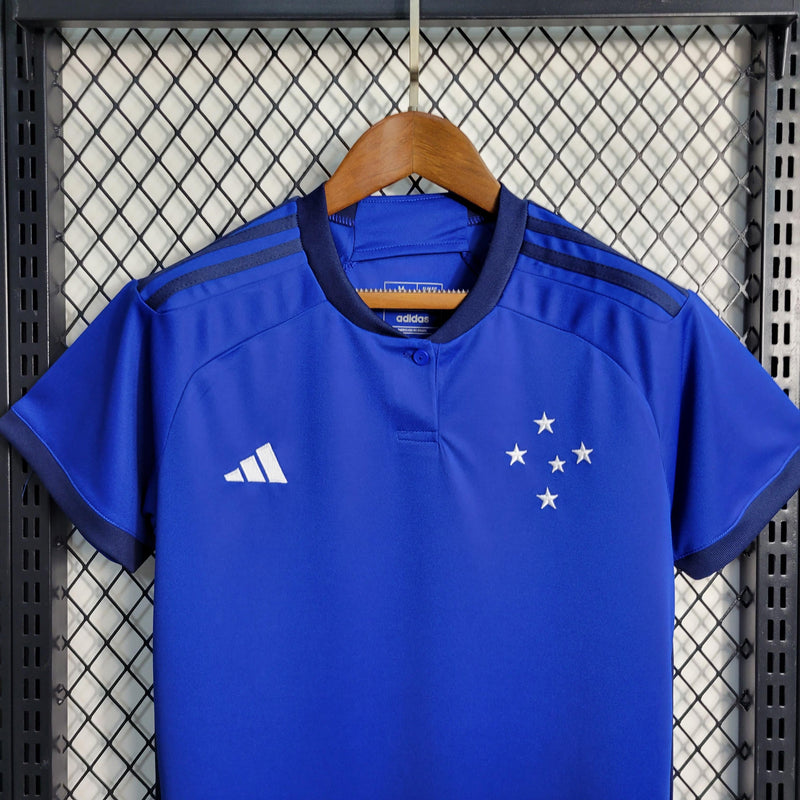 Camisa Cruzeiro Home (1) 2023/24 Adidas Feminina