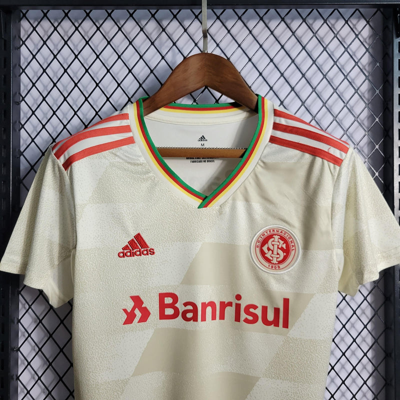 Camisa Oficial do Internacional - 22/23 - Feminina - Versão Torcedor - Personalizável