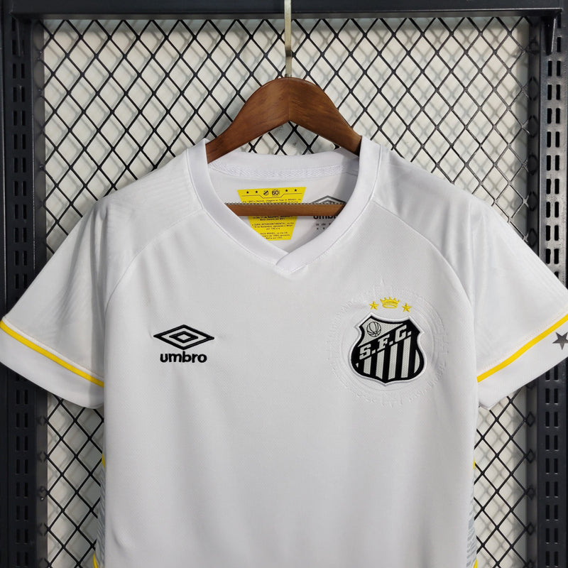 Camisa Oficial do Santos - 23/24 - Feminina - Versão Torcedor - Personalizável