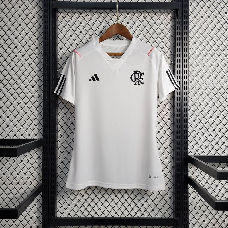 Camisa Flamengo Treino 2023/24 Adidas Feminina