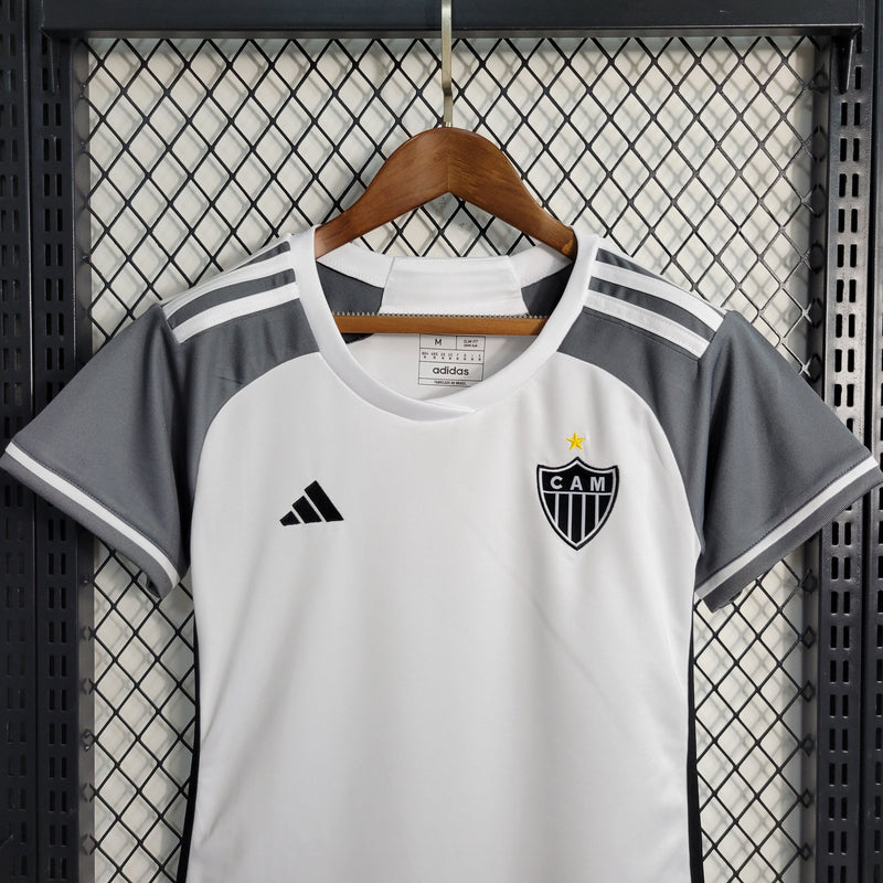 Camisa Oficial do Atlético Mineiro - 23/24 - Feminina - Versão Torcedor - Personalizável