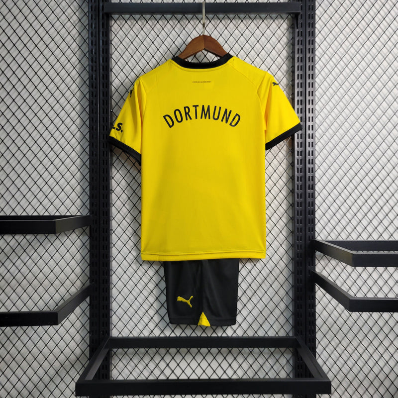 Uniforme Borussia Dortmund Home 2023/24  Infantil