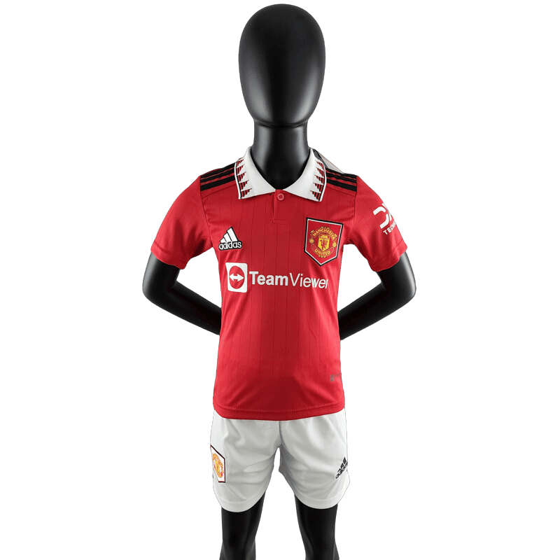 Kit Infantil Manchester United I 2022