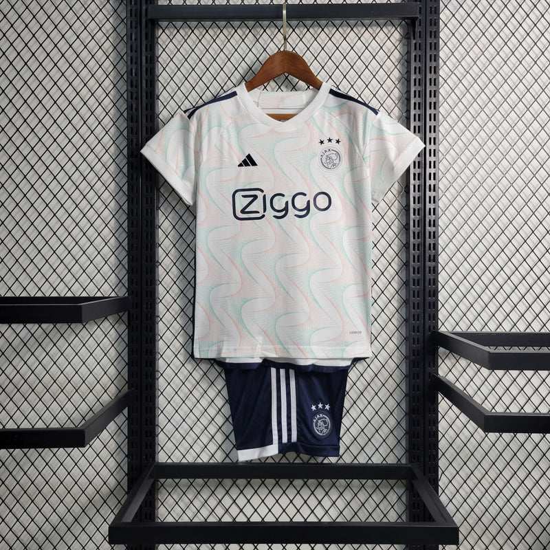 Uniforme Ajax Home 2023/24 Adidas  Infantil