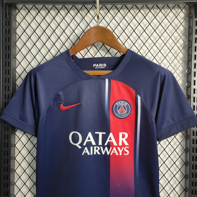 Conjunto Infantil PSG 23/24 Azul