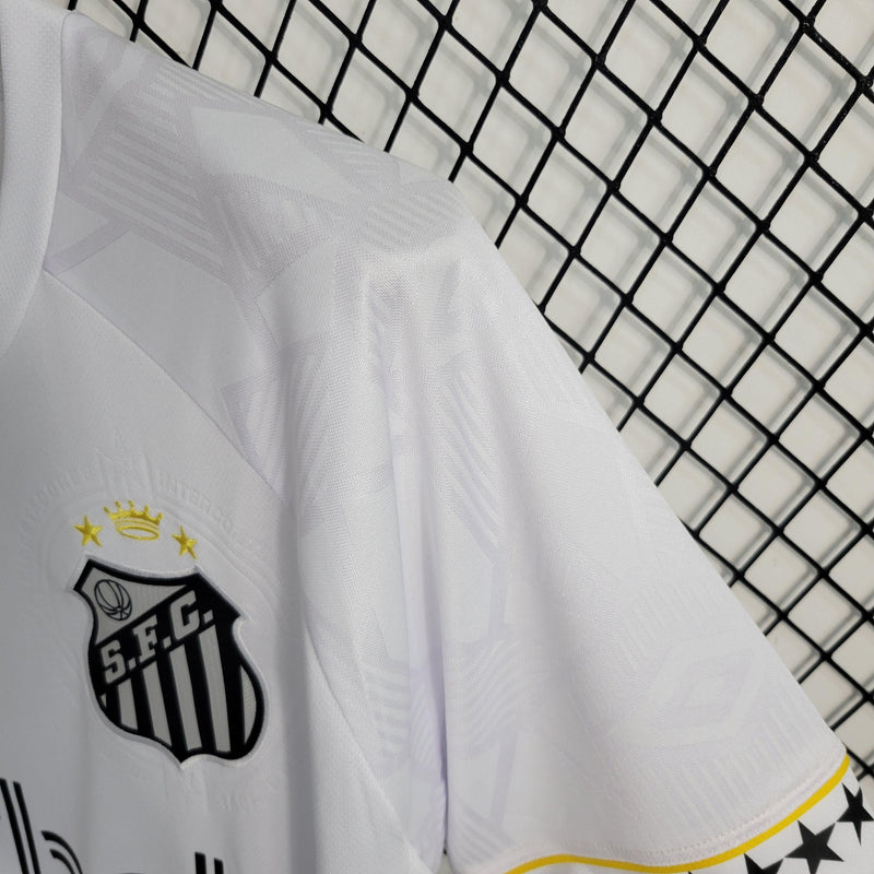 Camisa Oficial do Santos - 23/24 - Versão Torcedor - Personalizável - Home