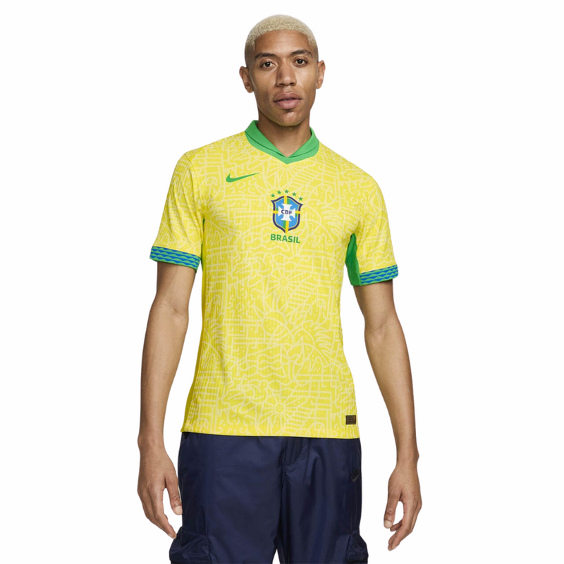 Camisa Brasil Titular 24/25 - Nike Torcedor Masculina