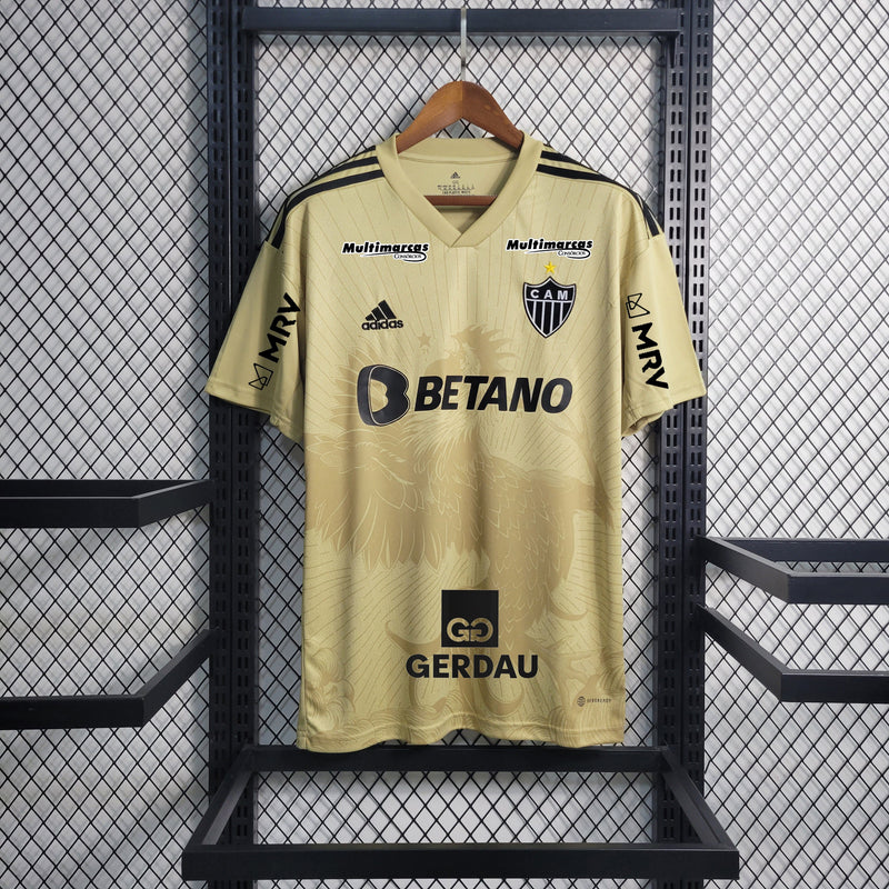 Camisa Oficial do Atlético Mineiro - 23/24 - Patrocínios - Personalizável