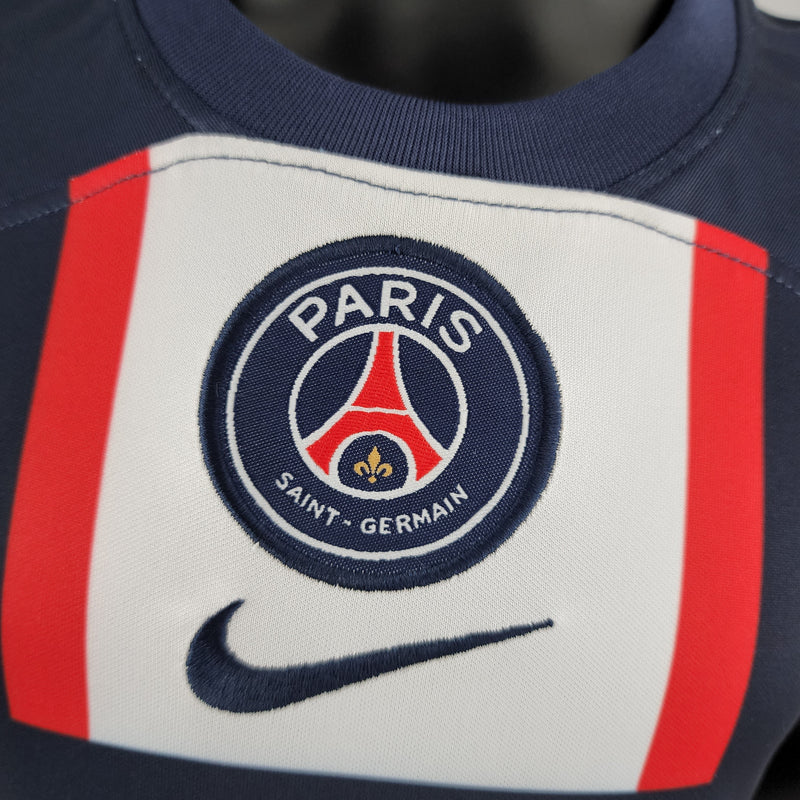 Uniforme do PSG Home (1) 2022/23 Nike Infantil