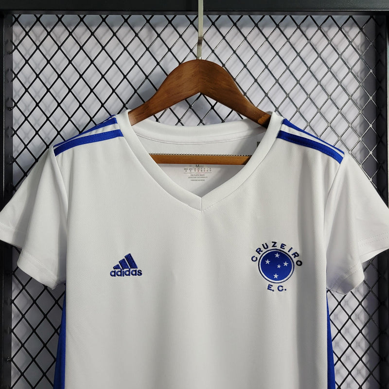 Camisa Oficial do Cruzeiro - 22/23 - Feminina - Versão Torcedor - Personalizável