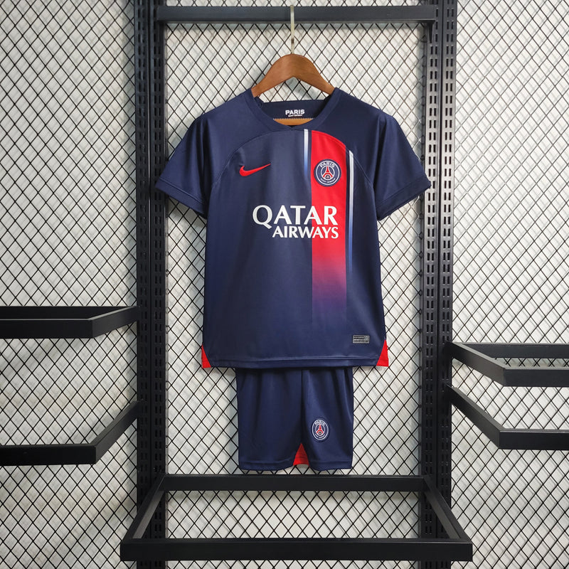 Conjunto Infantil PSG 23/24 Azul