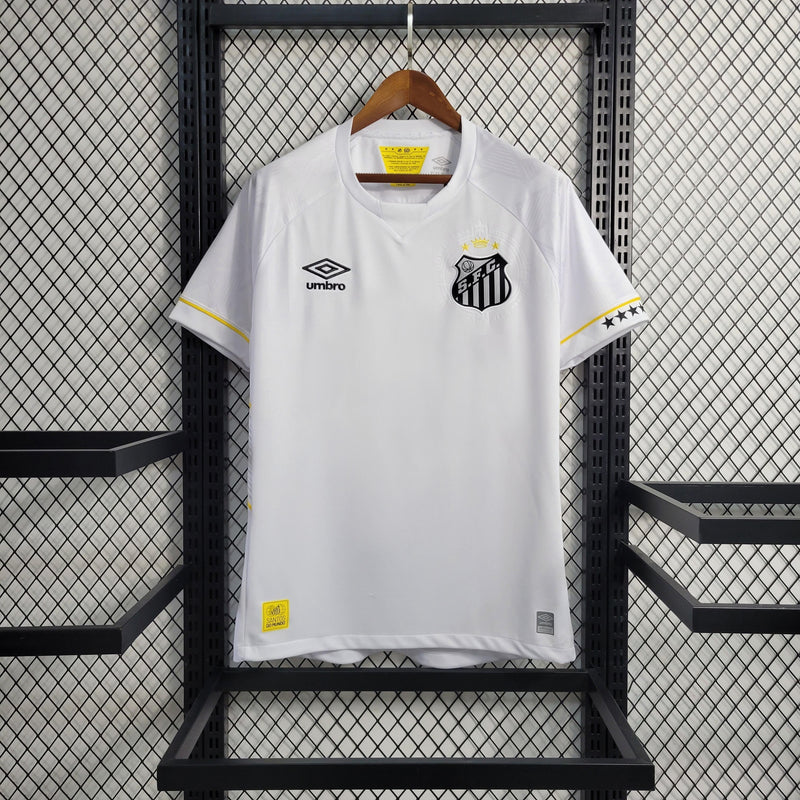 Camisa Oficial do Santos - 23/24 - Versão Torcedor - Personalizável - Home