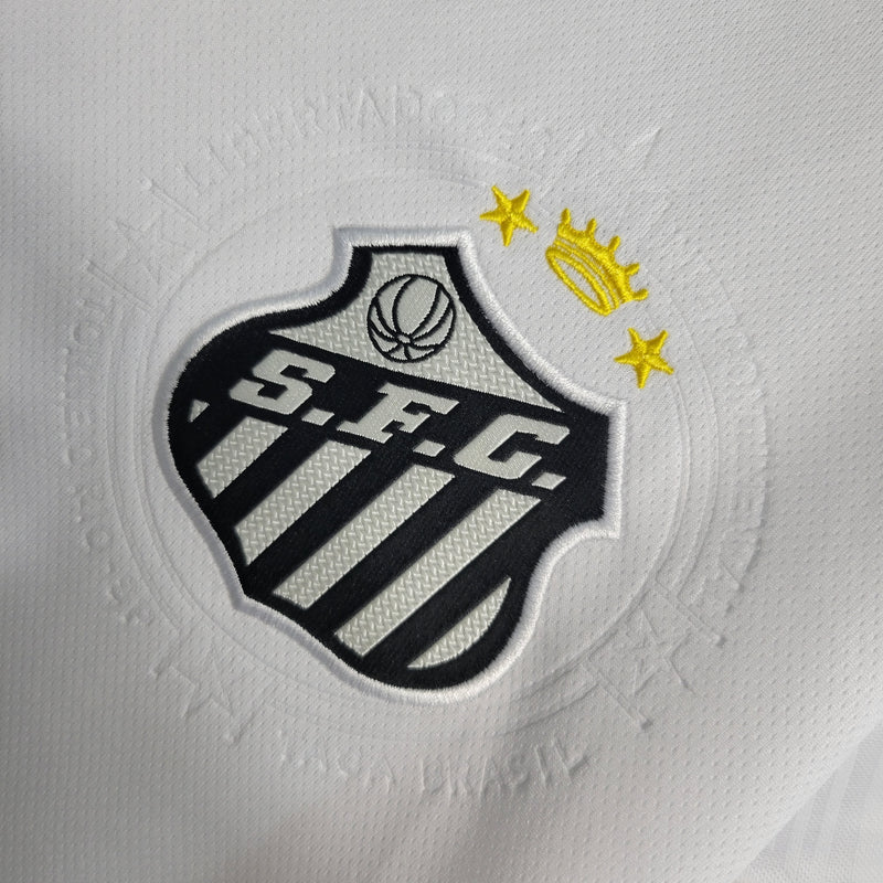 Camisa Oficial do Santos - 23/24 - Feminina - Versão Torcedor - Personalizável