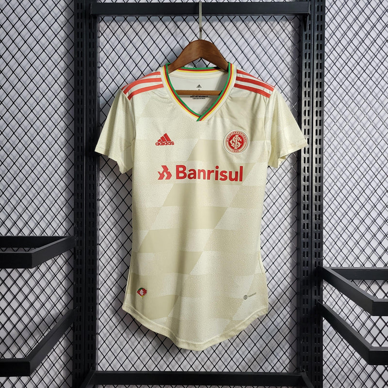 Camisa Oficial do Internacional - 22/23 - Feminina - Versão Torcedor - Personalizável