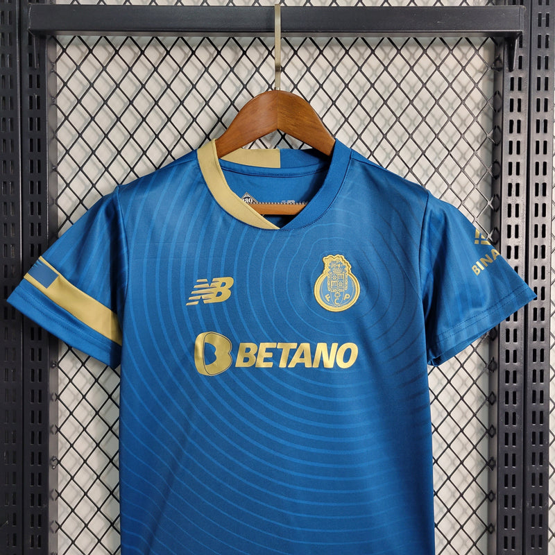 Uniforme Porto Away 2023/24 Infantil