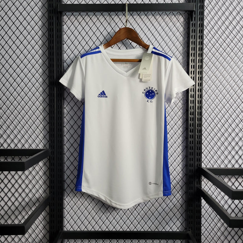 Camisa Oficial do Cruzeiro - 22/23 - Feminina - Versão Torcedor - Personalizável