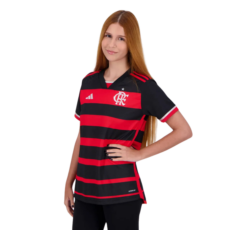 Camisa Adidas Flamengo I 2024 Feminina