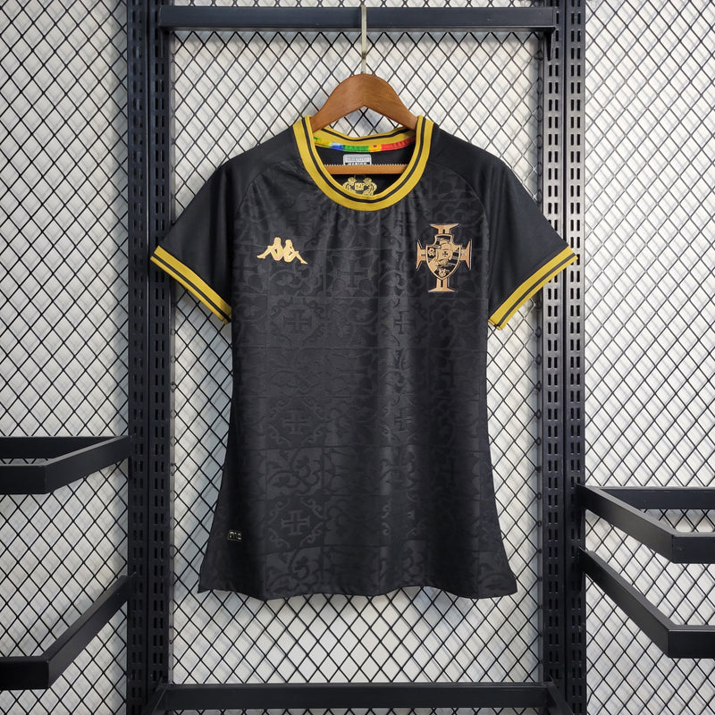 Camisa Vasco Da Gama Kappa Goleiro III Torcedora Pro Feminina