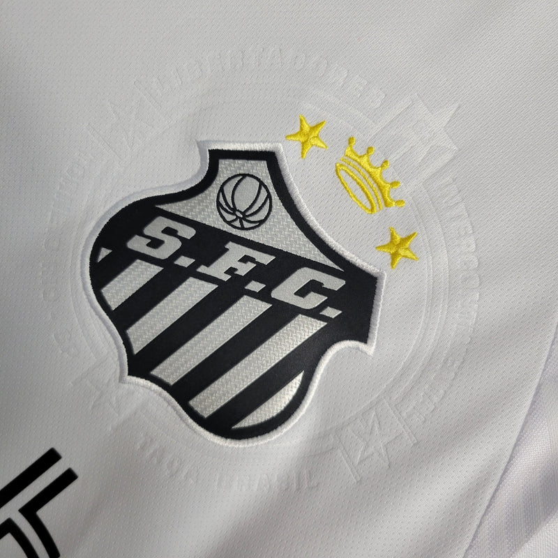 Camisa Oficial do Santos - 23/24 - Versão Torcedor - Personalizável - Home