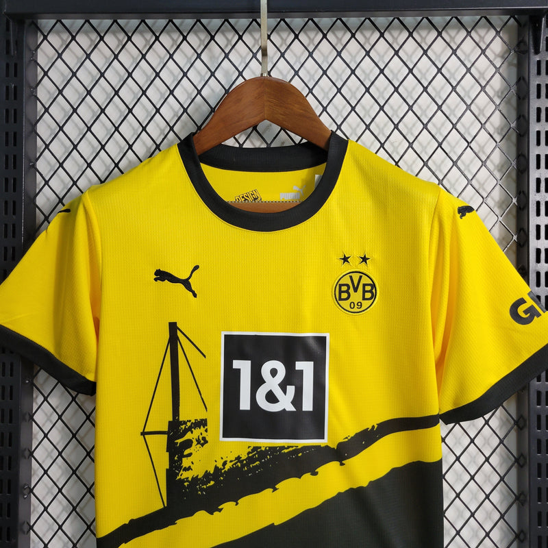 Uniforme Borussia Dortmund Home 2023/24  Infantil