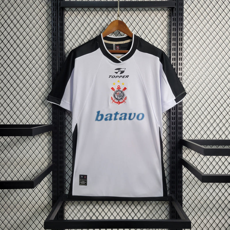 Camisa Oficial do Corinthians - 2000 - Retro - Personalizável