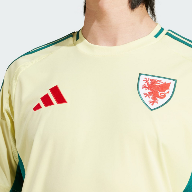 Camisa País de Gales Reserva 24/25 - Adidas Torcedor Masculina