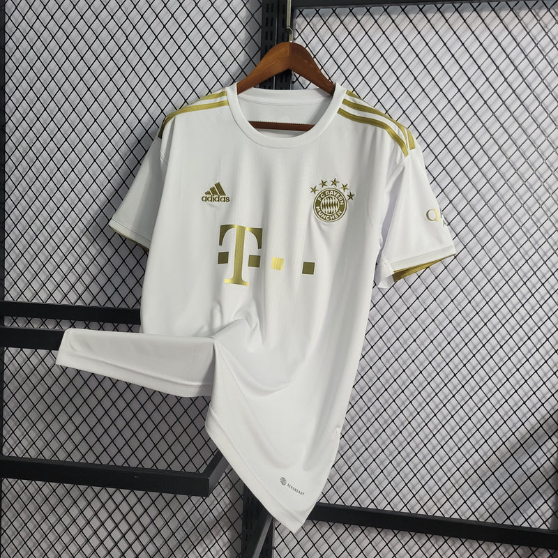 Camisa Bayern Munique 22/23 Branca Torcedor Adidas