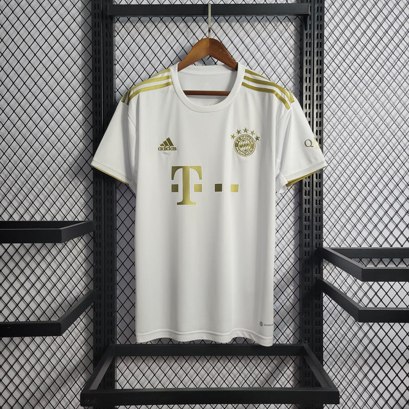 Camisa Bayern Munique 22/23 Branca Torcedor Adidas