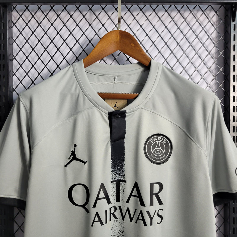 Camisa PSG 22/23 Cinza  Nike Torecedor