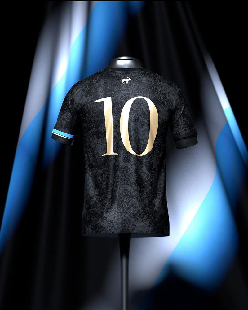 Camisa La Pulga Lionel Messi 10 Preta - 2023/2024