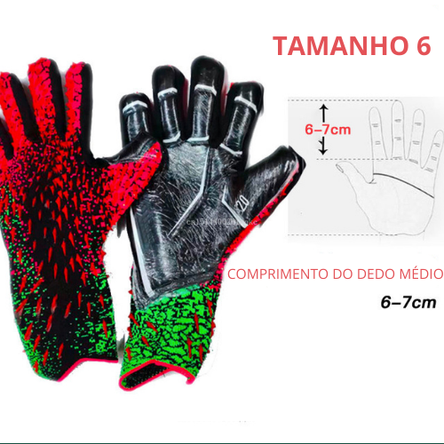 Luvas De Goleiro Protetivas Para Adultos De Látex ©