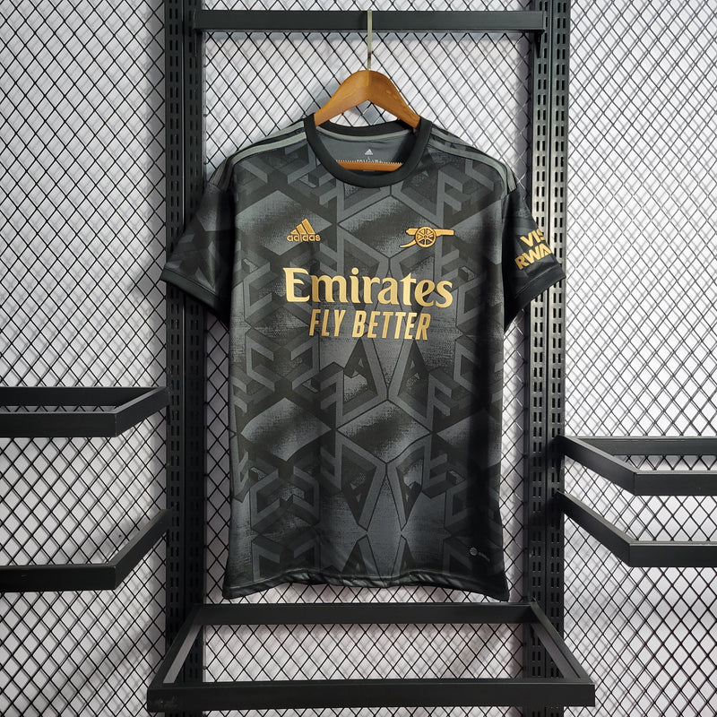 Camisa Arsenal 22/23 Black Torcedor Adidas