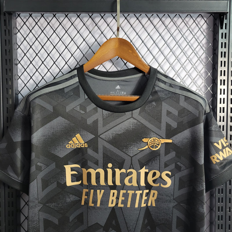 Camisa Arsenal 22/23 Black Torcedor Adidas