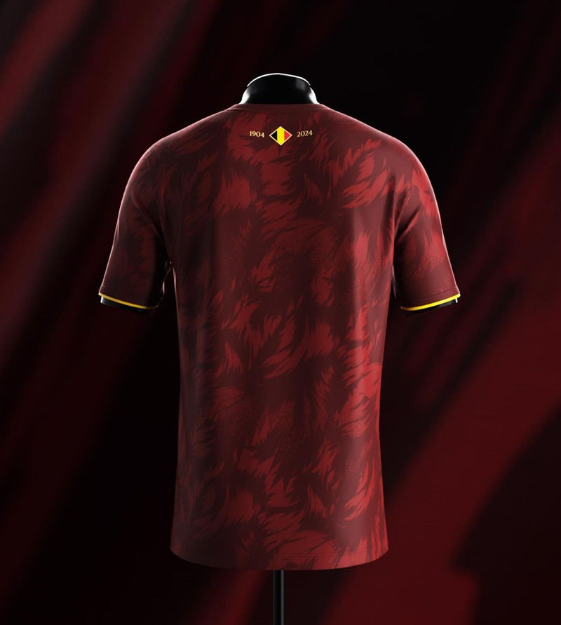 Camisa Bélgica De Duivels 24/25 Comma Football - Vermelha