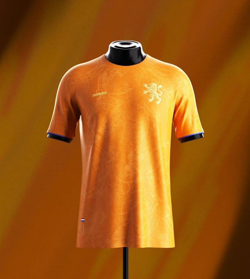 Camisa Holanda "Clockword Orange" 24/25 Edição Exclusiva Comma Football