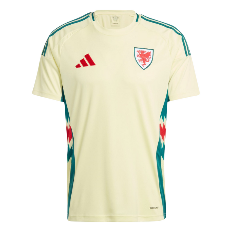 Camisa País de Gales Reserva 24/25 - Adidas Torcedor Masculina