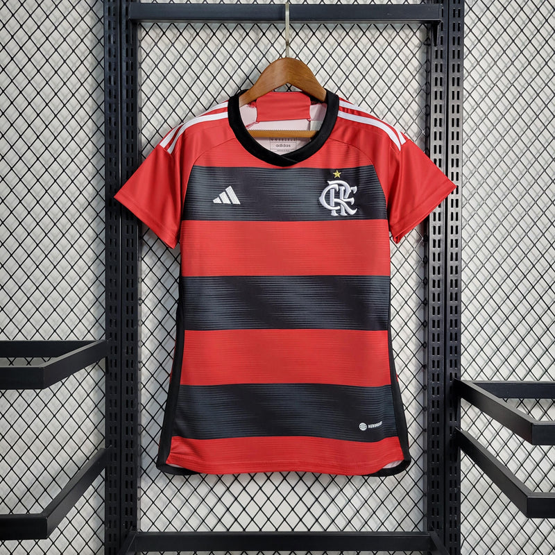 Camisa Flamengo Home (1) 2023/24 Adidas Feminina